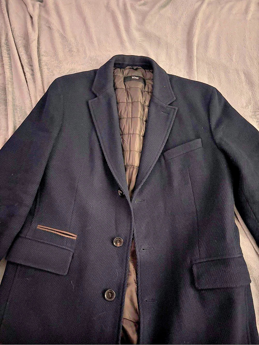 BOSS Men's Black Lightweight Jacket